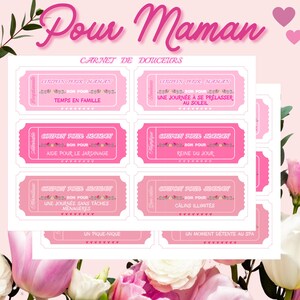 COUPONS for Mom - Mother's Day Gifts - Gifts for Mom - Printable Coupons - Personalized Gifts - Mother's Day Certificates
