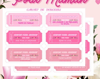 COUPONS for Mom - Mother's Day Gifts - Gifts for Mom - Printable Coupons - Personalized Gifts - Mother's Day Certificates