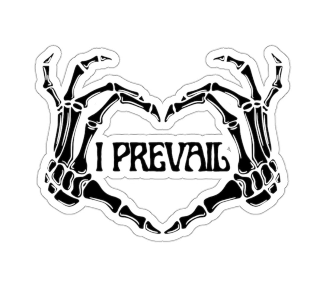 I PREVAIL Skeleton Heart Etsy