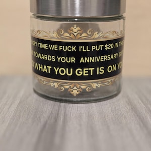 Funny Adult Money Jar