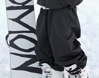 Black Baggy Pants | Snowboard/Ski Apparel