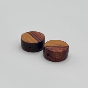 Exquisite Kingwood Handmade Volume/Tone Knobs - Set Screw for Secure Fit - Treated with Odie’s Oil - Unique Guitar Addition