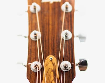 Exotic Wood Truss Rod Cover for Taylor Acoustic Guitar - Handmade with Odie&#39;s Oil Finish - Customizable Wood Options