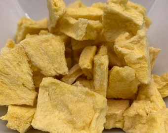 Organic Freeze Dried Pineapple Chunks