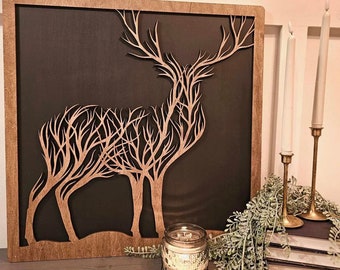 Deer walk decor