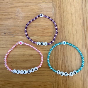 charles leclerc f1 bracelets!