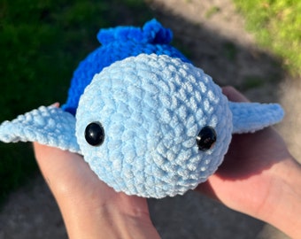 Blueberry, Strawberry, Lemon, Orange, Kiwi, Dragonfruit, Apple, Watermelon Turtle Crochet Plushie Stuffed Animal Amigurumi