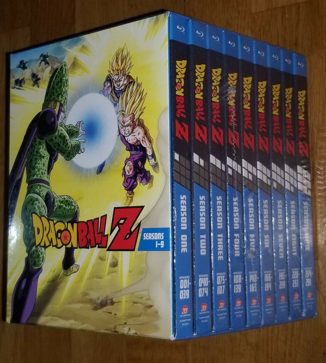 Dragon Ball Z Seasons 19 Collection Bluray DVD NEW Sealed Etsy