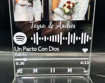 Spotify picture frame