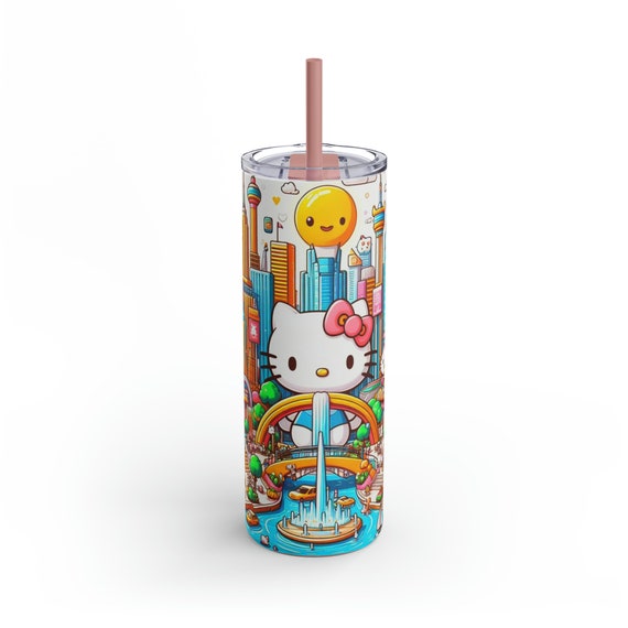 Hello Kitty Skinny Tumbler, Matte 20oz| Hello Kitty Multi-Verse Tumbler| Hello Kitty Waterglass