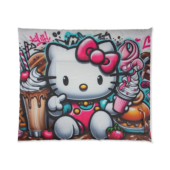 Custom Hello Kitty Duvet