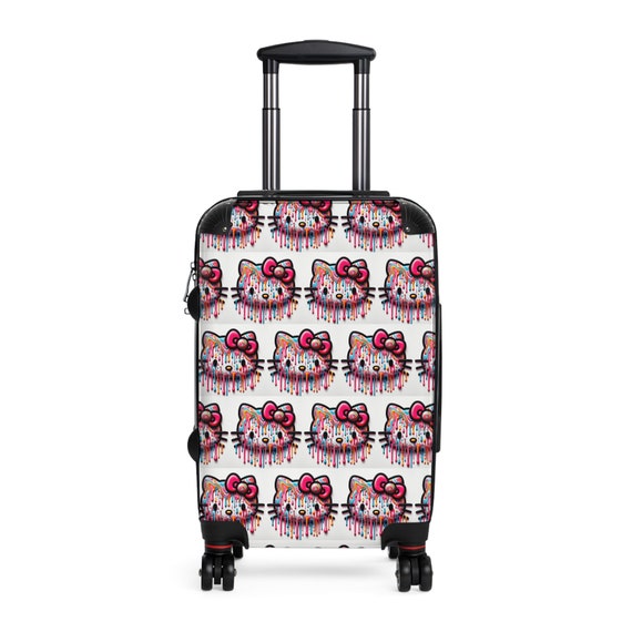 Custom Drippy Hello Kitty Suitcase