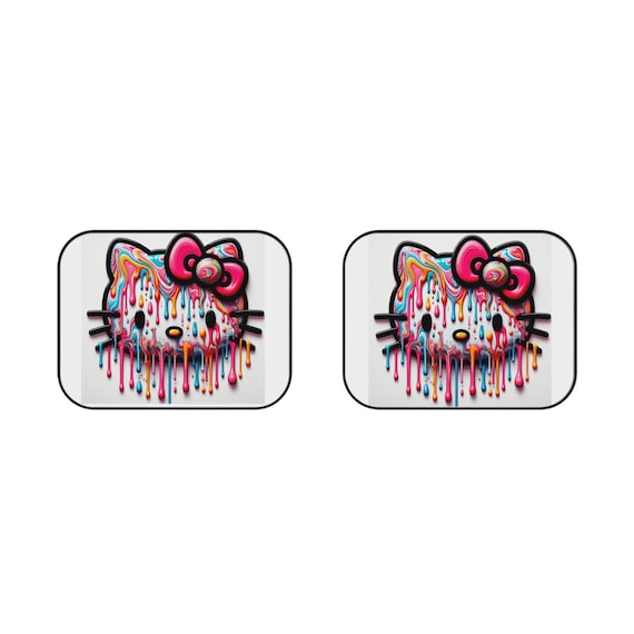 Drippy Hello Kitty Car Mats (2x Rear)