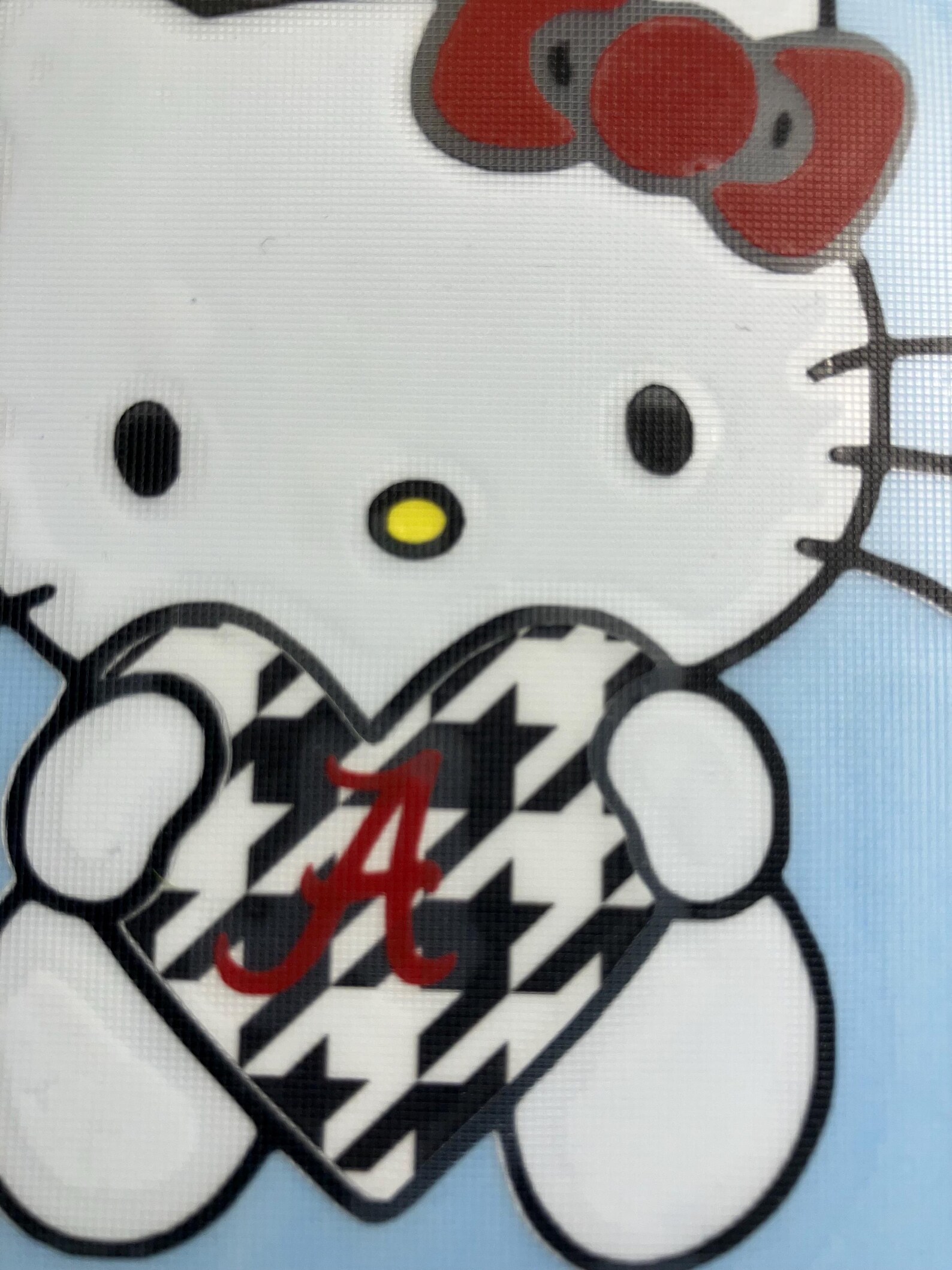 Alabama Hello Kitty Vinyl Decal - Etsy