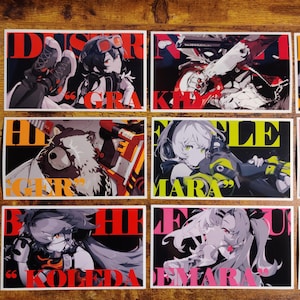 Zenless Zone Zero Portraits Mindscape Stickers