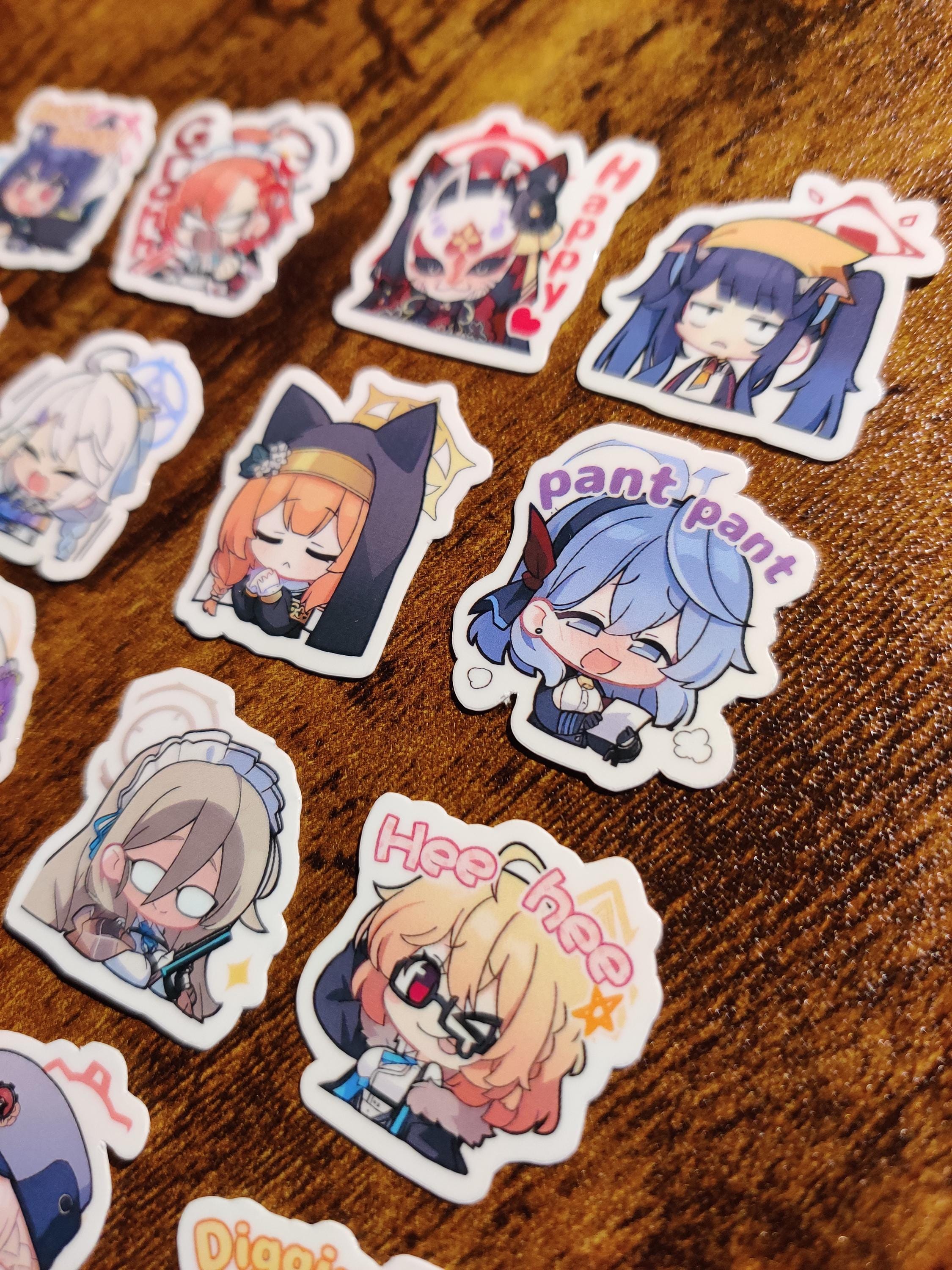 ブルーアーカイブ ステッカー Vol.2（20枚入り） - Etsy 日本
