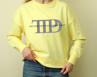 The Tortured Poets Department Sweatshirt, Taylor Sweatshirt, TTPD Shirt, Taylor Merch, New Album crewneck, Concert shirt, Swifties Gift Idea