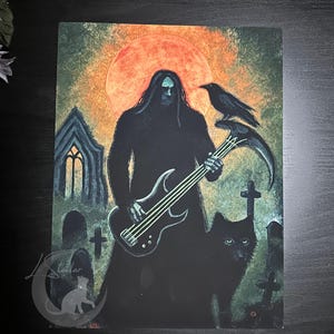 Peter Steele Memorial Acrylic Painting, Type O Negative Fan Made Tribute Wall Decor
