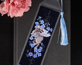 Angel Bunny Bookmark, Original Artwork Page Holder