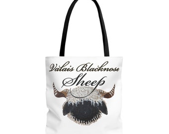 Valais Blacknose Sheep Tote Bag