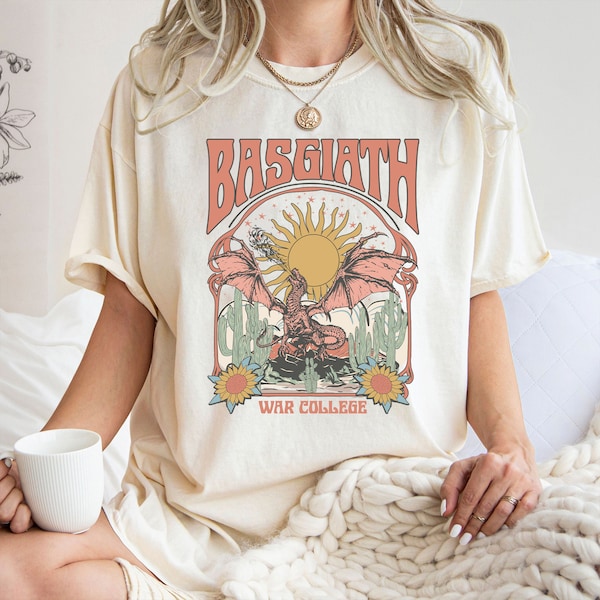 Basgiath War College Dragon Rider Shirt, Basgiath War College Sweatshirt, Fourth Wing Shirt, Dragon Lover Shirt, Bookish Shirt.