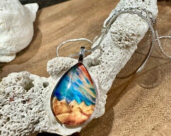 Colorful Glass Nature Landscape