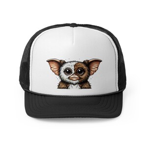Trucker Hat Trucker Cap 80s Horror Film Hat Gremlins Hat Gremlins Cap Halloween Accessories hat Halloween gift Gizmo Hat Gizmo Cap