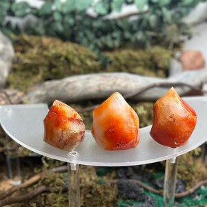 Carnelian Crystal Towers Carnelian Flame Crystal Energy Healing Gemstone Carnelian Formations Gift for Him gift for Her Flame Carnelian rock