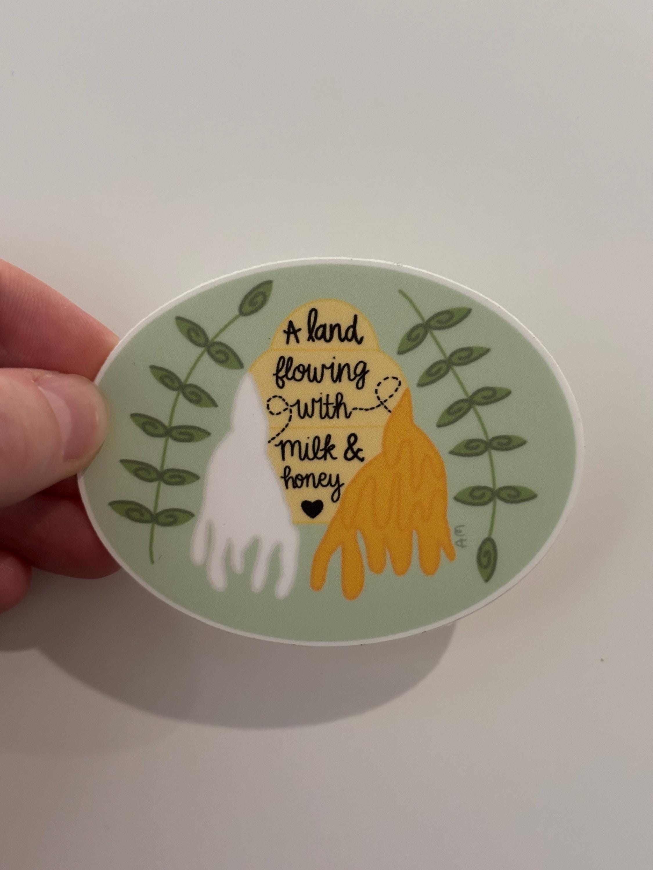 A Land Flowing With Milk and Honey- Sticker Pack | Latter Day Saints ...