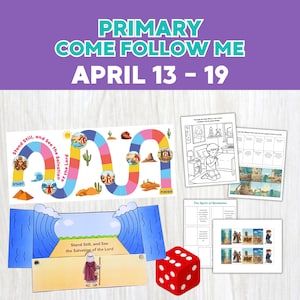 Attività didattiche per la scuola primaria "Vieni e seguimi" (13-19 aprile) (stampabili)