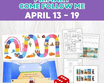 Actividades para la lección de Primaria de «Ven, sígueme» 2026 (del 13 al 19 de abril) (Imprimible)