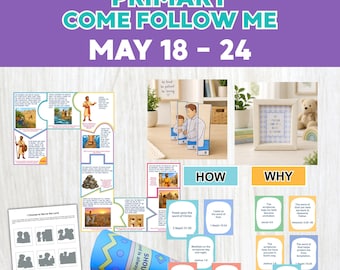 Come Follow Me 2026 primaire lesactiviteiten (18 - 24 mei) (afdrukbaar)
