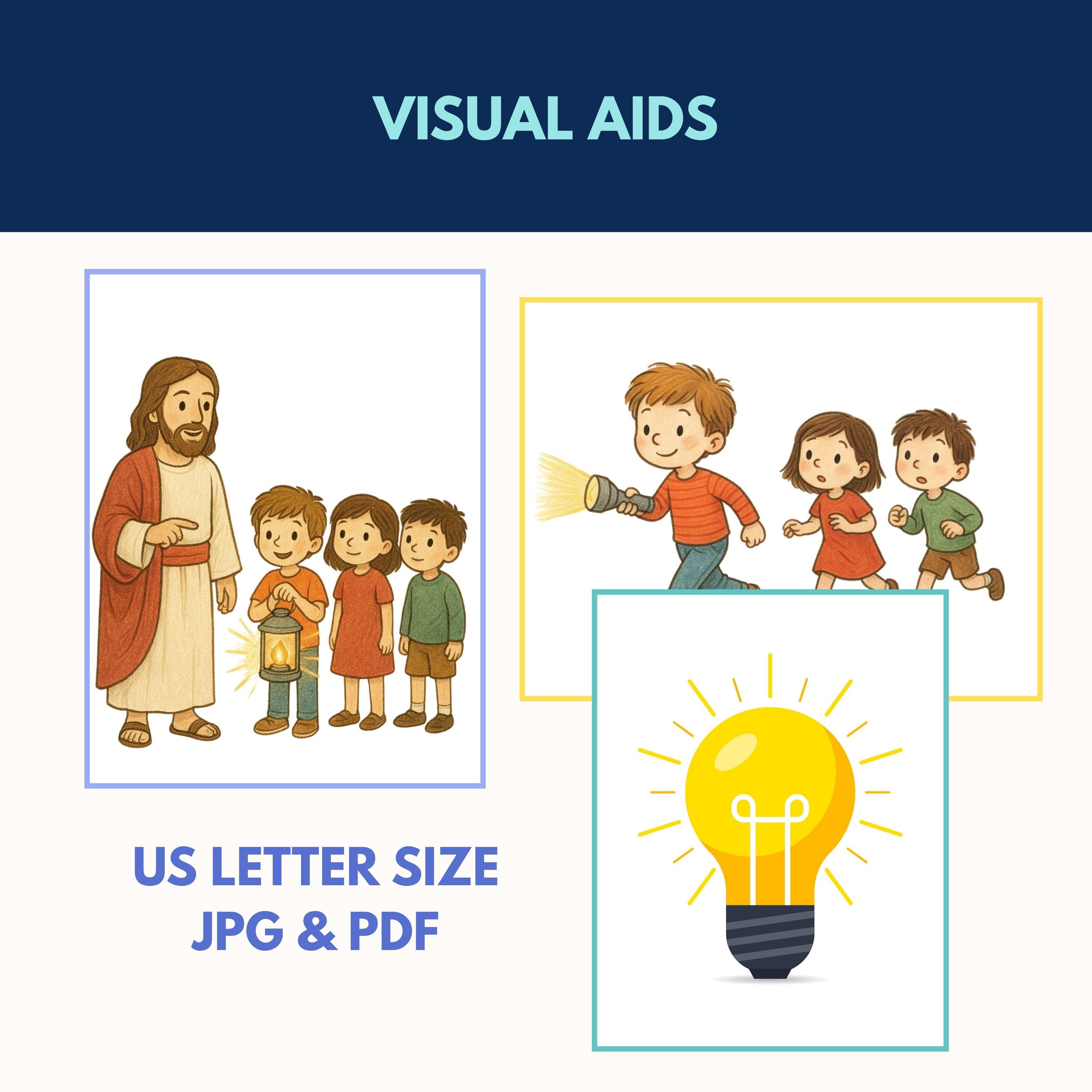 You Are the Light of the World Printable Activity Pack (digital ...