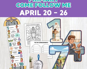 Attività didattiche per la scuola primaria "Vieni e seguimi" (20-26 aprile) (stampabili)