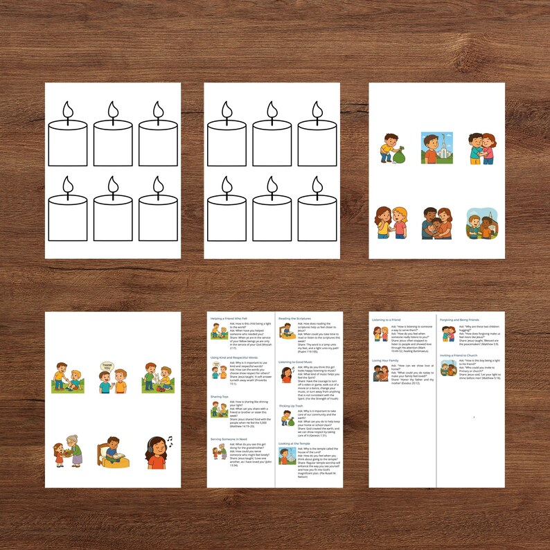 You Are the Light of the World Printable Activity Pack (digital ...