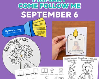 Activités de la leçon « Viens et suis-moi » pour le primaire (6 septembre, à imprimer)