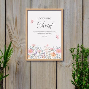 Beautiful 2025 Youth Theme & Young Women Theme Prints and Bookmarks, LDS Youth theme