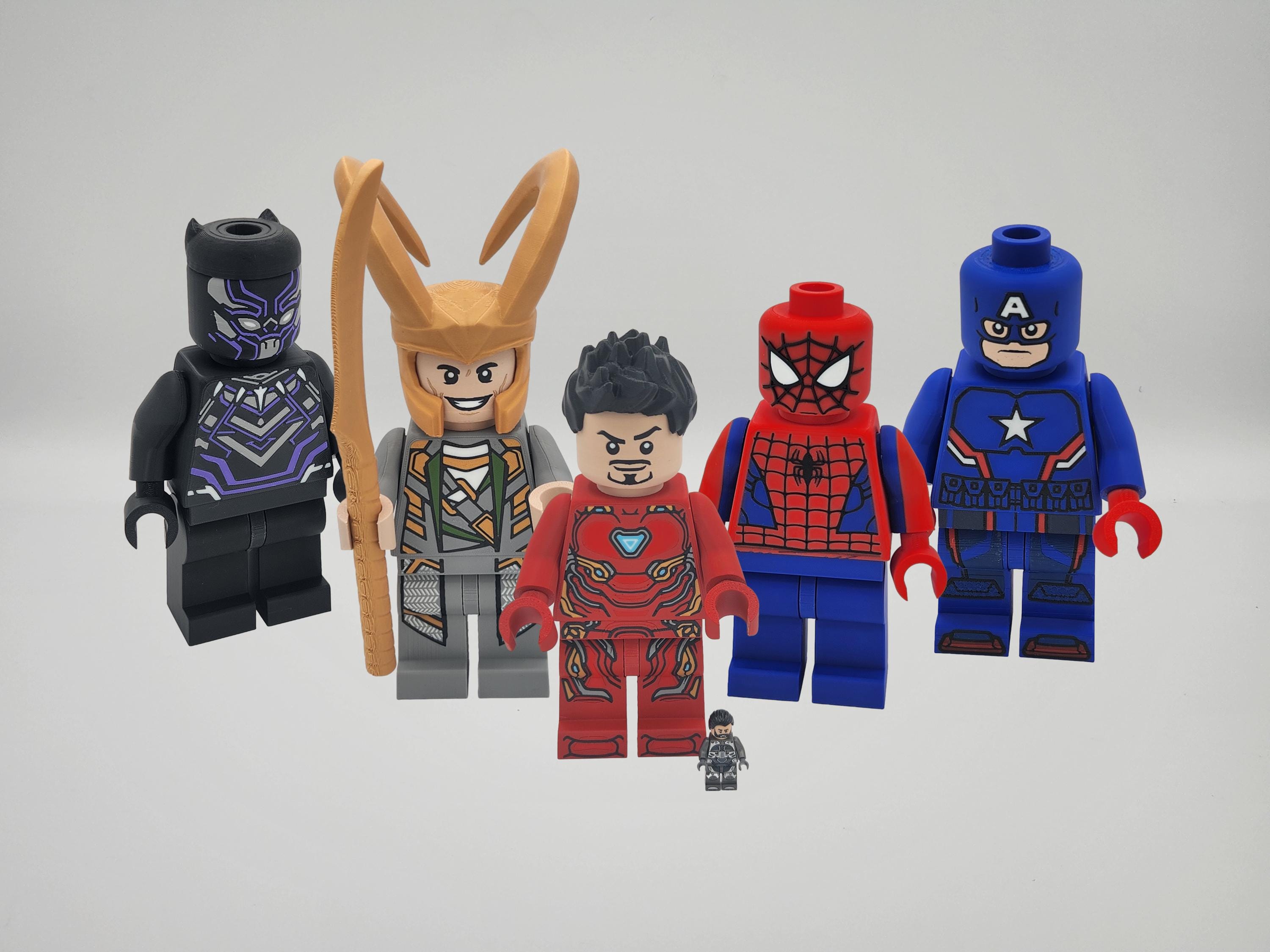 Super Hero Minifigures Etsy Canada