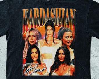 Kim Kardashian Vintage Shirt, Kim Kardashian Sweatshirt Retro 90s Graphic Tees, 2000s Throwback Artist Tee, Y2k Aesthetic Dsign For Fans