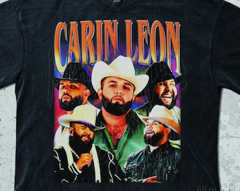 Carin Leon Vintage Shirt, Carin Leon Sweatshirt Retro 90s Graphic Tees, 2000s Throwback Concert Tee, Mexican Aesthetic Dsign For Fans
