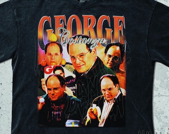 George Costanza Vintage Shirt, George Costanza Sweatshirt Retro 90s Graphic Tees, 2000s Throwback Movie Tee, Aesthetic Comedy Dsign For Fans