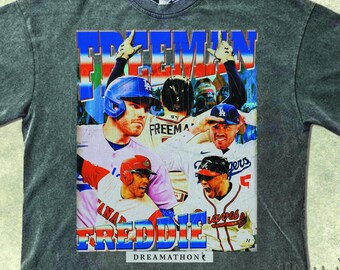 Freddie Freeman Vintage Shirt, Freddie Freeman Sweatshirt Retro 90s Graphic Tees, 2000s Throwback Fotball Tee, Y2k Aesthetic Dsign For Fans