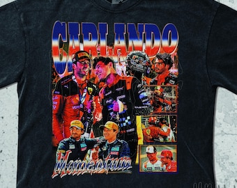 Carlando Vintage Shirt, Carlando Sweatshirt Retro 90s Graphic Tees, 2000s Throwback f1 Momentum Tee, Racing Aesthetic Dsign For Fans
