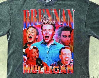 Camisa vintage de Brennan Lee Mulligan, sudadera de Brennan Lee Mulligan, camisetas gráficas retro de los 90, camiseta retro de programas de televisión de los 2000, diseño estético
