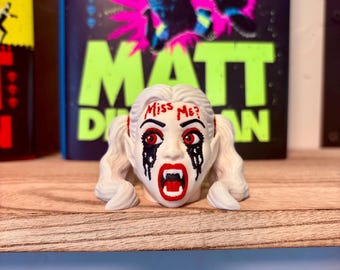 Samantha Head Figure, Dungeon Crawler Carl Collectible, DCC Character Decor, Fantasy Bookshelf Display, Book Lover Gift