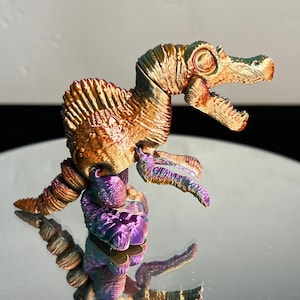 Gelede spinosaurus: 3D-geprint dino-verzamelobject