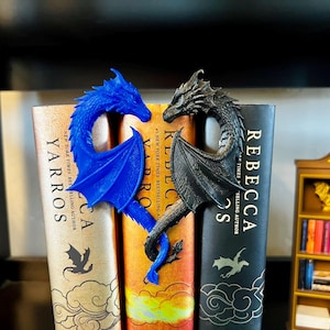 Dragon Heart Bookshelf Decor 3D Printed Bookshelf Decor Book Topper book insert, Fantasy Shelf Decor