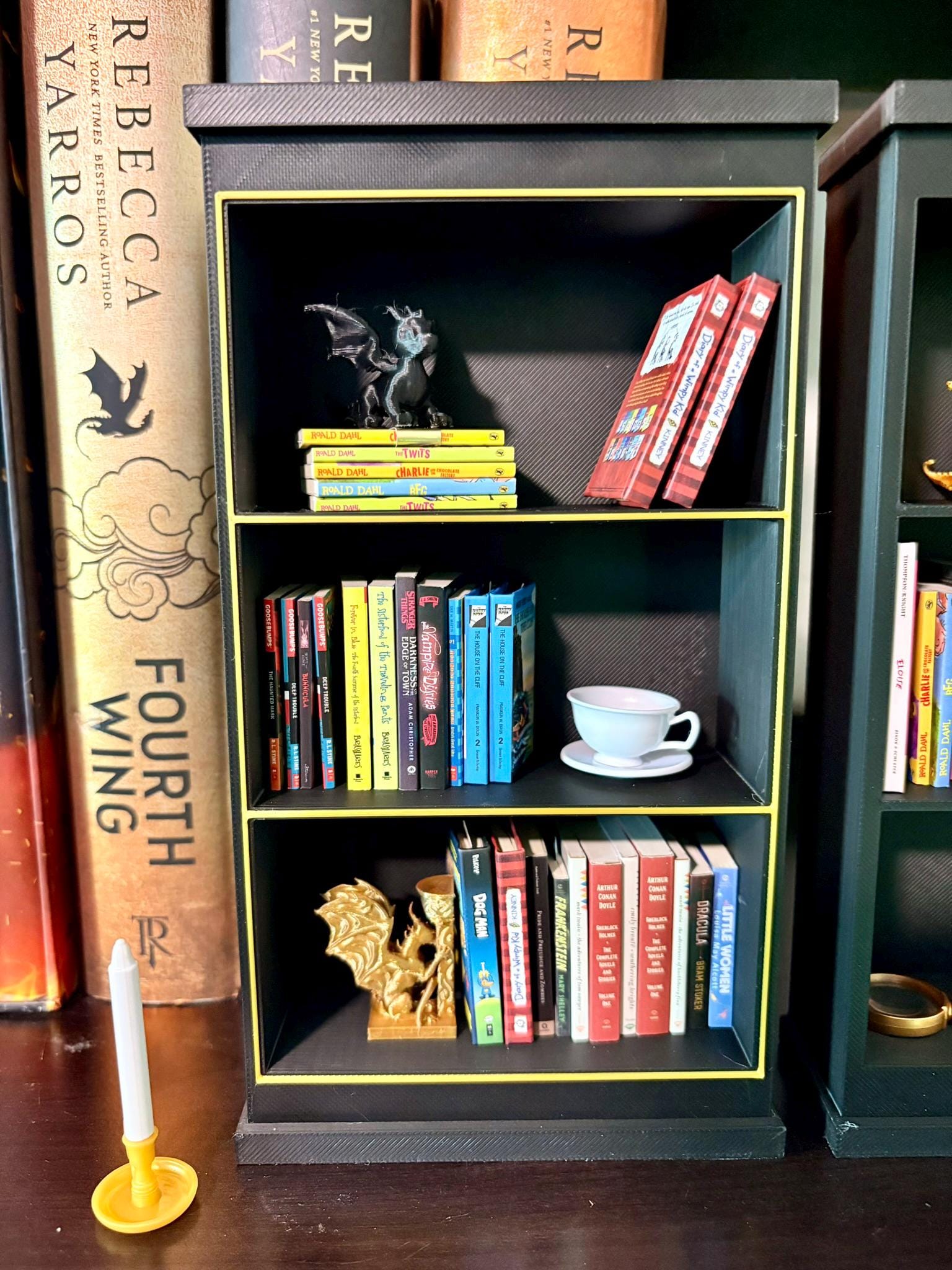 Mini Book Rack Table Mini Bookshelf for Mini Book Collection Perfect for Your Mini Books ...