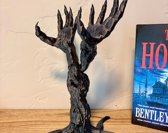 Gothic Book Display Stand, Creepy Hand Book Holder, Horror Bookshelf Decor, Dark Academia Book Stand, Spooky Book Lover Gift