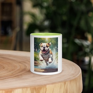 Pet Puppy Dog #1052 | Mug with Color Inside | 11 oz | Perfect Gift, Birthday Present